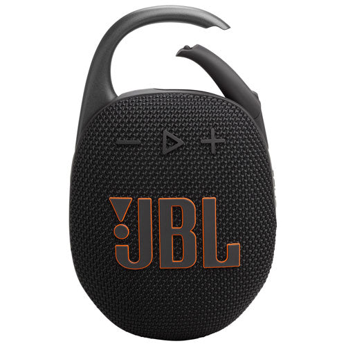 JBL Clip 5 Waterproof Bluetooth Wireless Speaker - Black - New