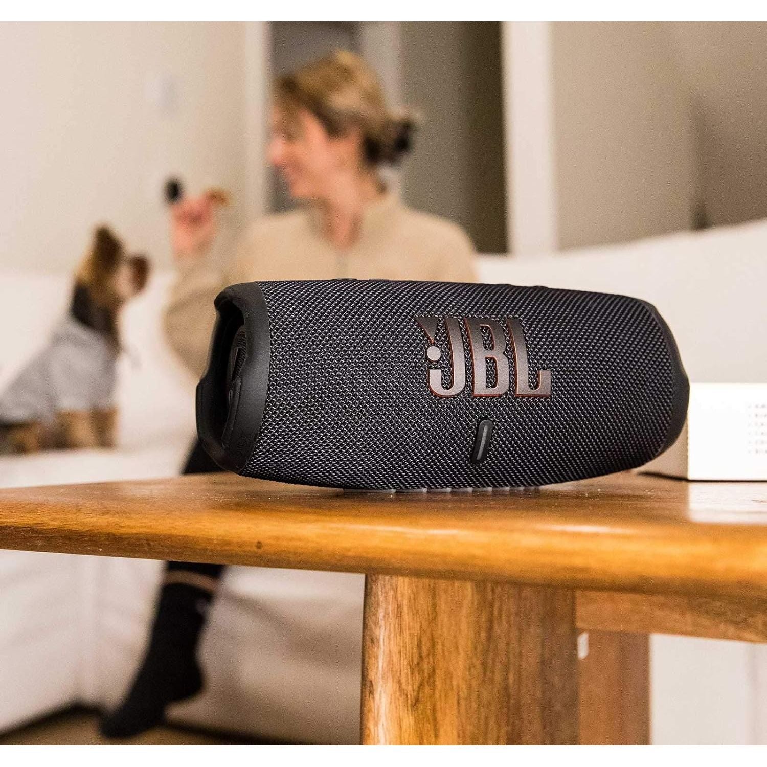 Enceinte Bluetooth sans fil étanche JBL Charge 5 - Noir